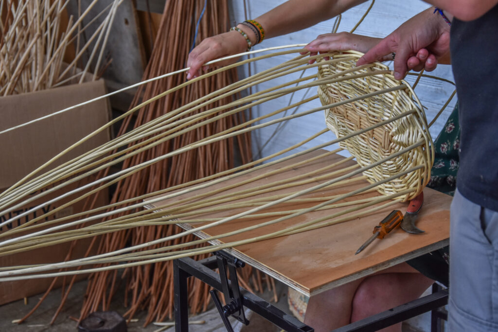 Formation en alternance en vannerie, métier de l'artisanat