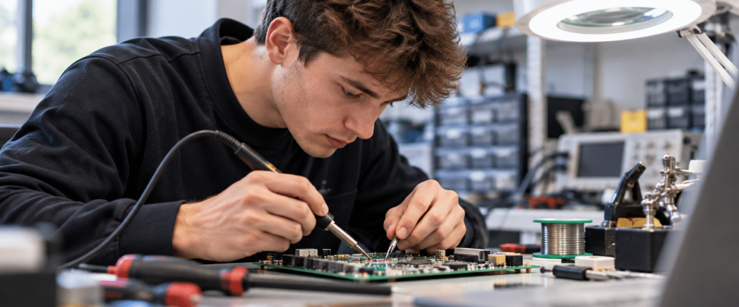 Certificat de Spécialisation Production et Réparation de Produits Electroniques