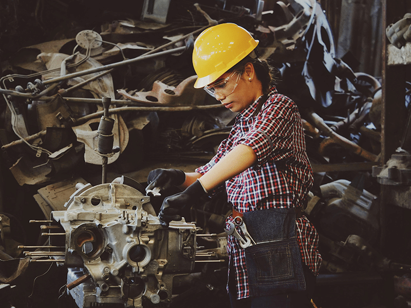 Titre professionnel Technicien de Maintenance d&rsquo;Engins et de Matériels de Chantier et de Manutention